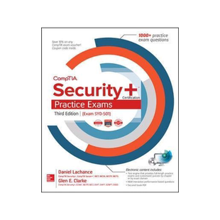 [预订]CompTIA Security+ Certification Practice Exams, Third Edition (Exam SY0-501) (BOOK) 9781260026870