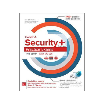 [预订]CompTIA Security+ Certification Practice Exams, Third Edition (Exam SY0-501) (BOOK) 9781260026870