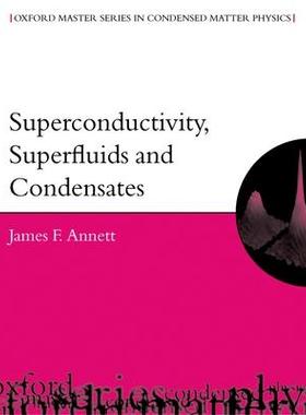 现货 Superconductivity, Superfluids and Condensates超导性: 9780198507567