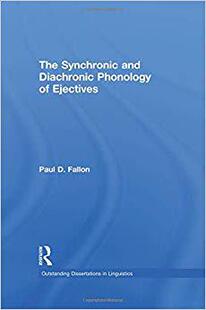 【预售】The Synchronic and Diachronic Phonology of Ejectives
