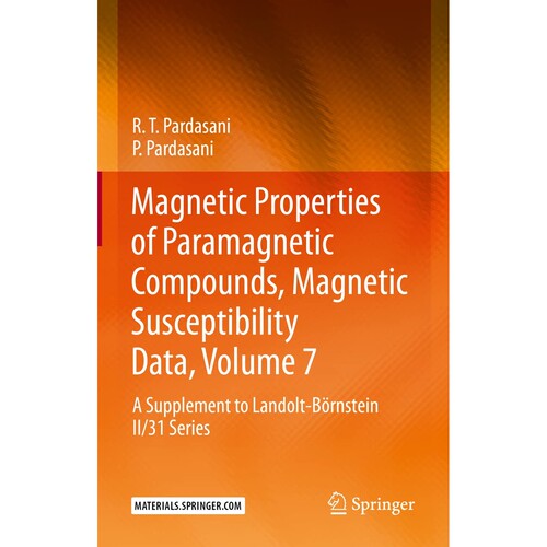 A Supplement to Landolt-B&ouml;rnstein II/31