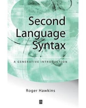 预订 Second Language Syntax - A Generative Introduction *语言语法–生成导论（精装）: 9780631191834
