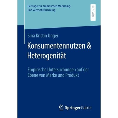 预订 Konsumentennutzen & Heterogenität: 9783658331603