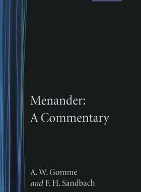 【预订】Menander: A Commentary