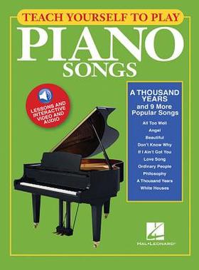 【预售】Teach Yourself to Play Piano Songs: 
