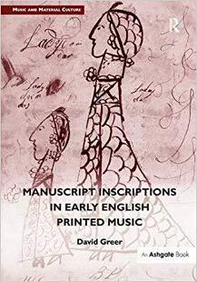 Inscriptions Music 预售 Printed English Manuscript Early