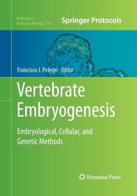 【预订】Vertebrate Embryogenesis