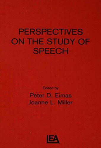 【预订】Perspectives on the Study of Speech