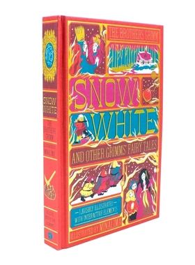 现货 白雪公主与格林童话 Minalima工作室 3D立体互动机关书 英文原版 Snow White and Other Grimms' Fairy Tales