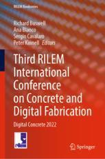 Digital 9783031061158 RILEM Concrete Conference Third International Fabrica and 预订