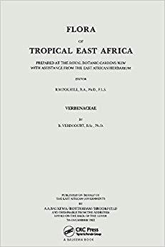 【预售】Flora of Tropical East Africa - Verbenaceae (1992)