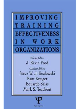 预订 Improving Training Effectiveness in Work Organizations: 9781138972407
