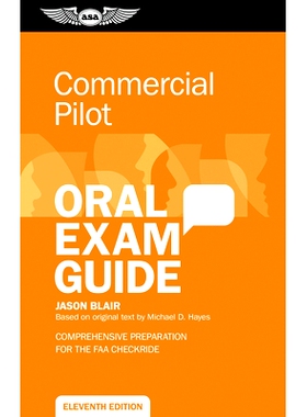 预订 Commercial Pilot Oral Exam Guide: Comprehensive Preparation for the FAA Checkride: 9781644253434