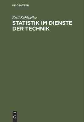 【预订】Statistik im Dienste der Technik 9783486763959