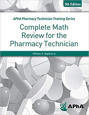 【预售】Complete Math Review for the Pharmacy Technician