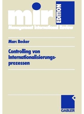 预订 Controlling von Internationalisierungs-prozessen: 9783834900869