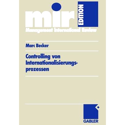 预订 Controlling von Internationalisierungs-prozessen: 9783834900869