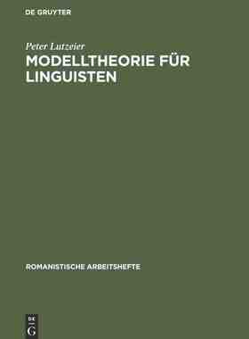 【预订】Modelltheorie für Linguisten 9783484500662
