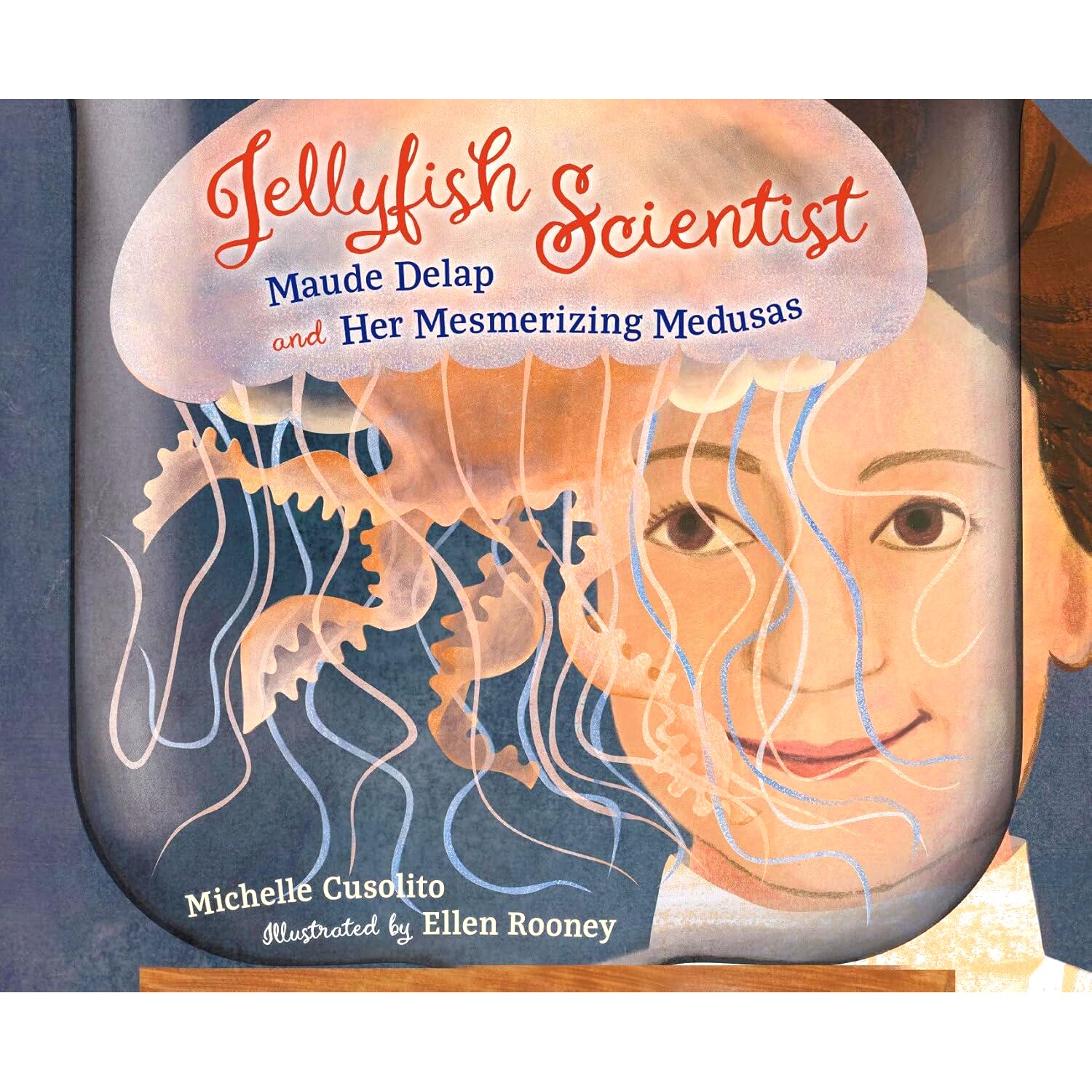 现货 水母科学家 传记绘本 STEM 精装 英文原版 Jellyfish Scientist: Maude Delap and Her Mesmerizing Medusas
