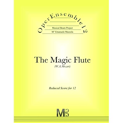 预订 OperEnsemble12, The Magic Flute (W.A.Mozart): Reduced Score for 12: 9798434615235