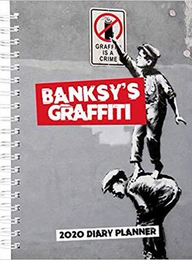 【预售】Banksy’S Graffiti 2020 15cm x 21cm Diary Planner