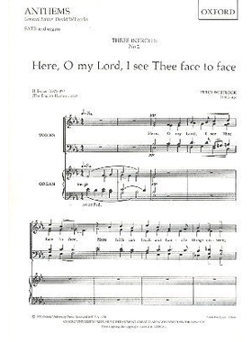 预订 Here, O my Lord, I see Thee face to face 面对面，我的主啊，我在此见到你: 9780193501249