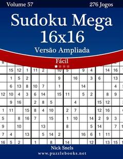 9781514249246 276 Versao Mega Jogos Facil Sudoku Volume Ampliada 预订 16x16