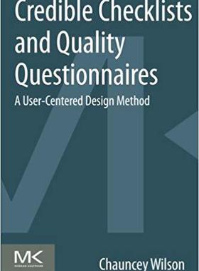 【预售】Credible Checklists and Quality Questionnaires