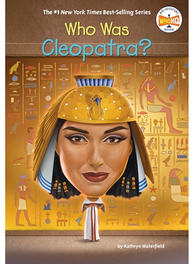 预售 谁是埃及艳后？儿童读物 Who Was系列 英文原版 艺术家传记 章节桥梁书  Who Was Cleopatra?