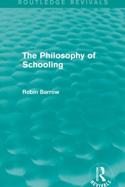 预订 The Philosophy of Schooling