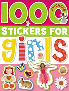 【预售】1000 Stickers for Girls [With Sticker(s)]