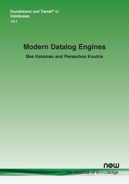 [预订]Modern Datalog Engines 9781638280422
