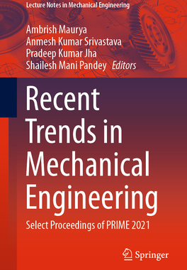 [预订]Recent Trends in Mechanical Engineering