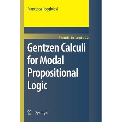 预订 Gentzen Calculi for Modal Propositional Logic 9789400734425