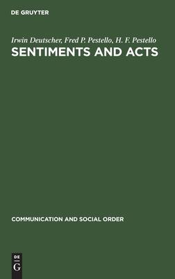 [预订]Sentiments and Acts 9783112417553