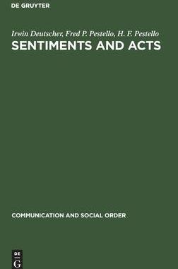 [预订]Sentiments and Acts 9783112417553