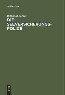 【预订】Die Seeversicherungs-Police 9783111264110