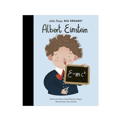 小男孩,大梦想：爱因斯坦 英文原版 绘本 精装大开本 名人传记 Albert Einstein (Little People, BIG DREAMS)