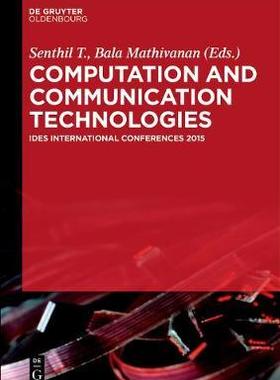 [预订]Computation and Communication Technologies 9783110450071