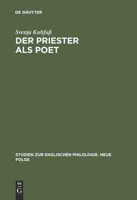 【预订】Der Priester als Poet 9783484450363