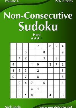 [预订]Non-Consecutive Sudoku - Hard - Volume 4 - 276 Logic Puzzles 9781506193168