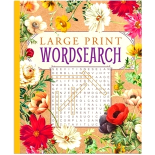 预订 Large Print Wordsearch: 9781789509144