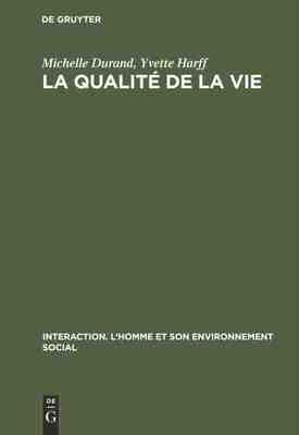 【预订】La qualité de la vie 9783112304884
