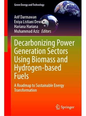 预订 Decarbonizing Power Generation Sectors Using Biomass and Hydrogen-based Fuels: A Roadmap to Sustainable Energy Tran
