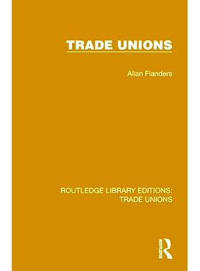 预订 Trade Unions 贸易联盟: 9781032392189