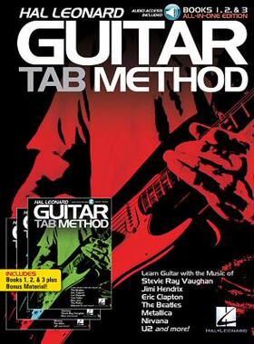 【预订】Hal Leonard Guitar Tab Method: Books 1, 2 & 3 All-In-One Edition!