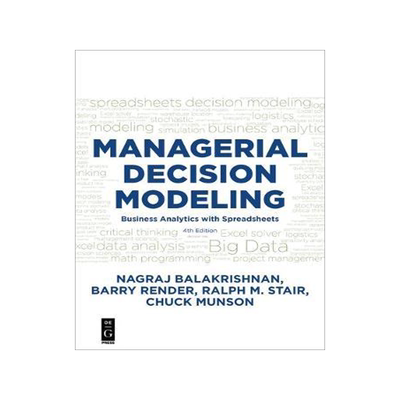 [预订]Managerial Decision Modeling 9781501515101