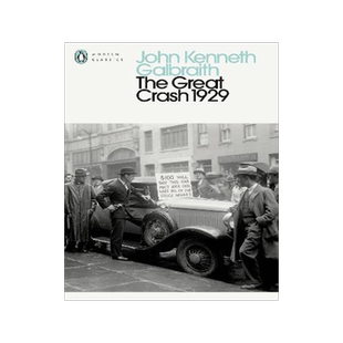现货英文原版 1929年大崩盘 企鹅经典 经济学家加尔布雷思 The Great Crash 1929 历史纪实大萧条 John Kenneth Galbraith