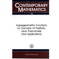 预订 Hypergeometric Functions On Domains Of Positivity Jack Polynomials And Applications: 9780821851593