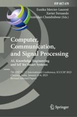 [预订]Computer, Communication, and Signal Processing. AI, Knowledge Engineering and IoT for Smart Systems 9783031398100